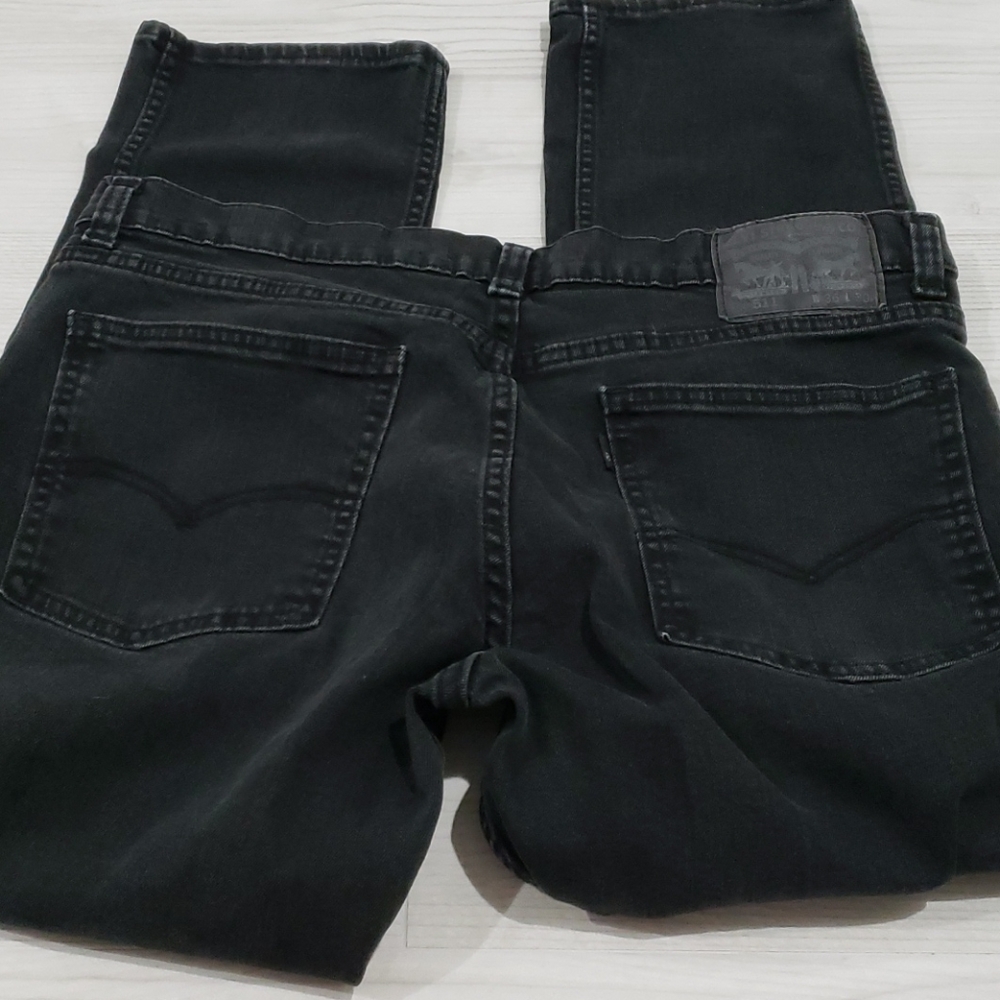 511 levis black jeans w36 L30